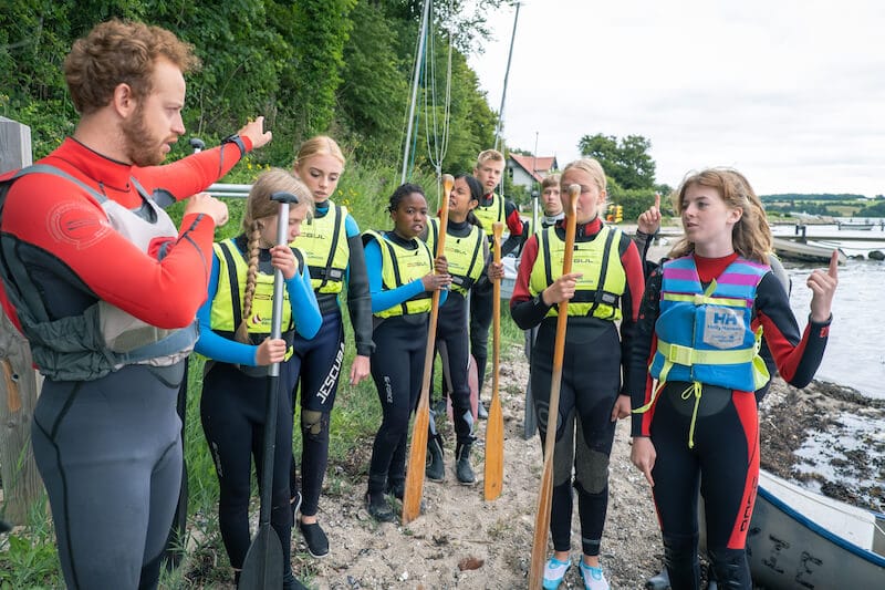 Dygtige og erfarne instruktører, der sikrer det gode undervisnings- og læringsmiljø på vandsport